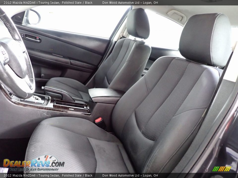 2012 Mazda MAZDA6 i Touring Sedan Polished Slate / Black Photo #10