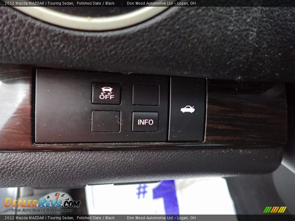 2012 Mazda MAZDA6 i Touring Sedan Polished Slate / Black Photo #11