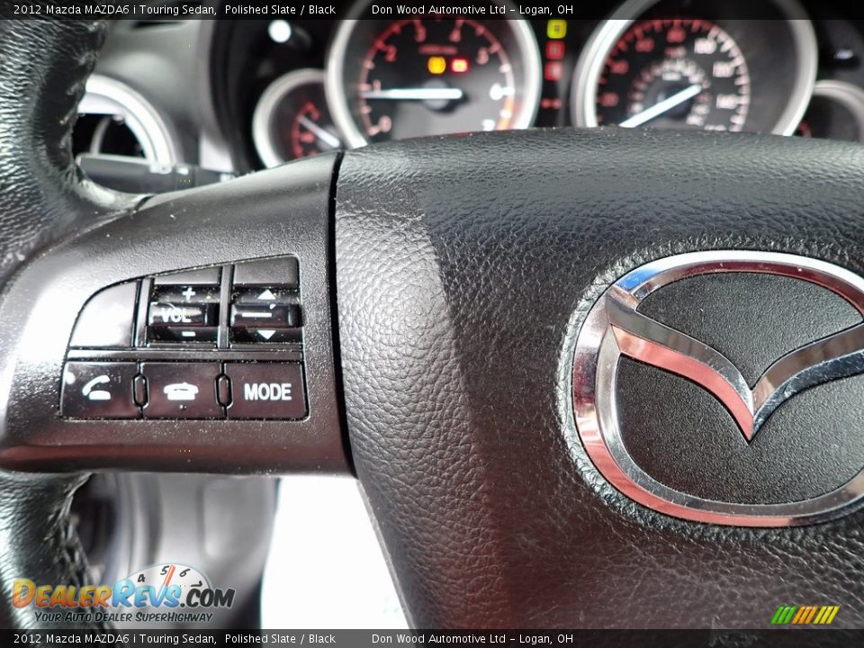 2012 Mazda MAZDA6 i Touring Sedan Polished Slate / Black Photo #12