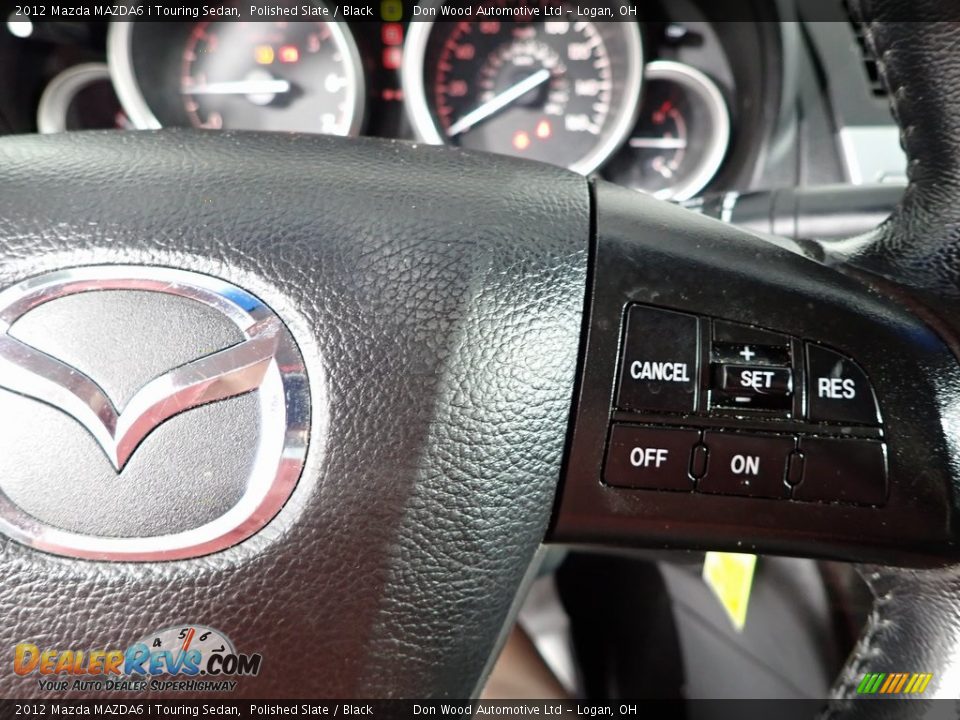 2012 Mazda MAZDA6 i Touring Sedan Polished Slate / Black Photo #13