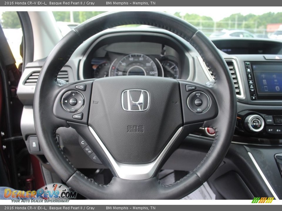 2016 Honda CR-V EX-L Steering Wheel Photo #12