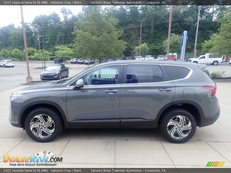 2023 Hyundai Santa Fe SE AWD Hampton Gray / Black Photo #6