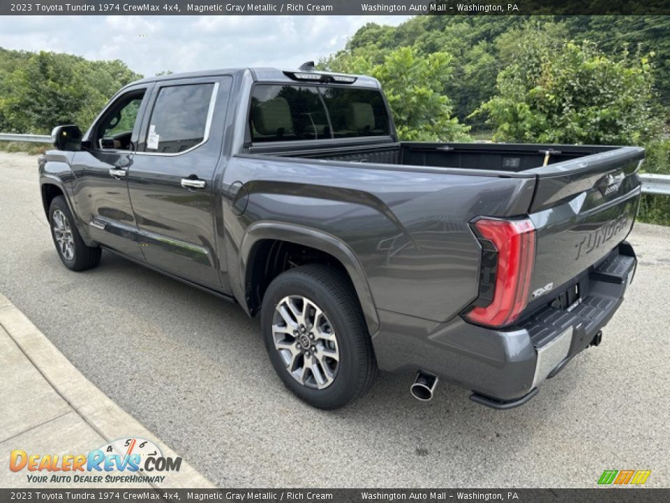 2023 Toyota Tundra 1974 CrewMax 4x4 Magnetic Gray Metallic / Rich Cream Photo #2