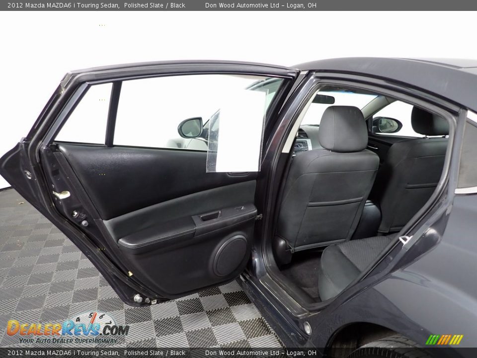 2012 Mazda MAZDA6 i Touring Sedan Polished Slate / Black Photo #19