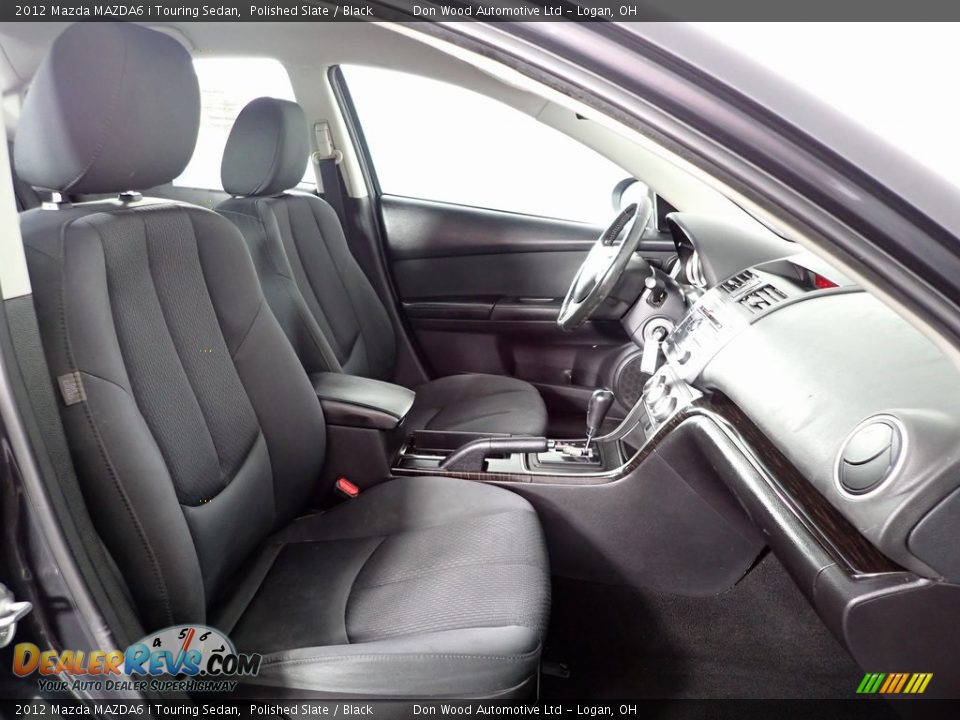 2012 Mazda MAZDA6 i Touring Sedan Polished Slate / Black Photo #23