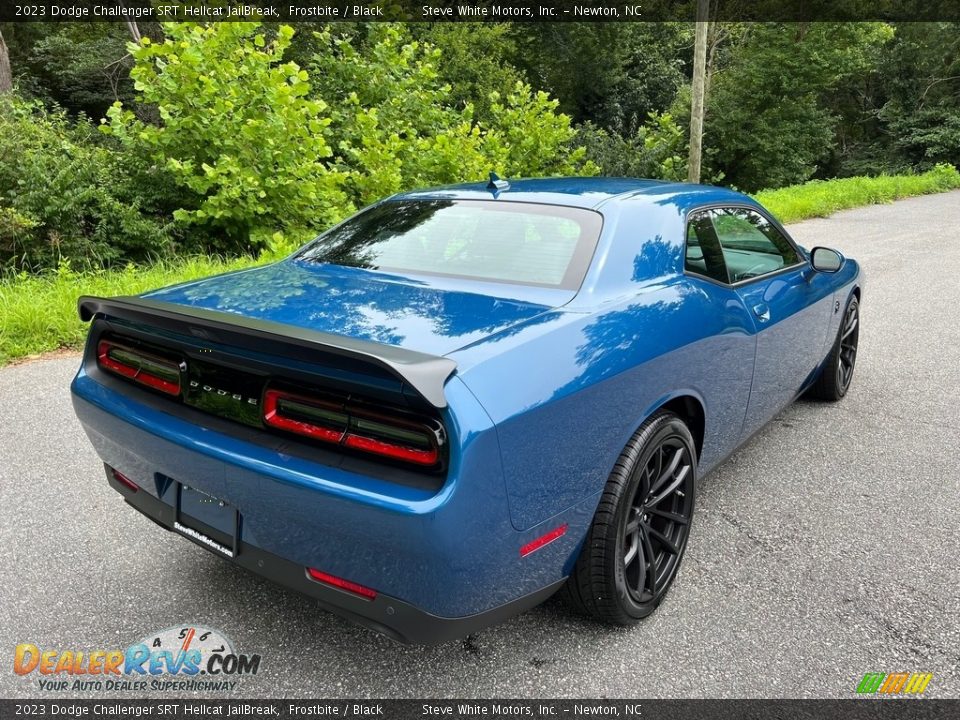 2023 Dodge Challenger SRT Hellcat JailBreak Frostbite / Black Photo #6