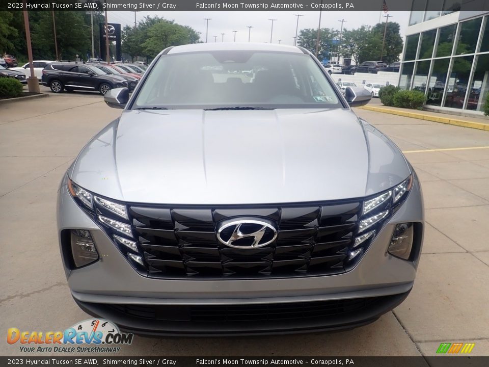 2023 Hyundai Tucson SE AWD Shimmering Silver / Gray Photo #8