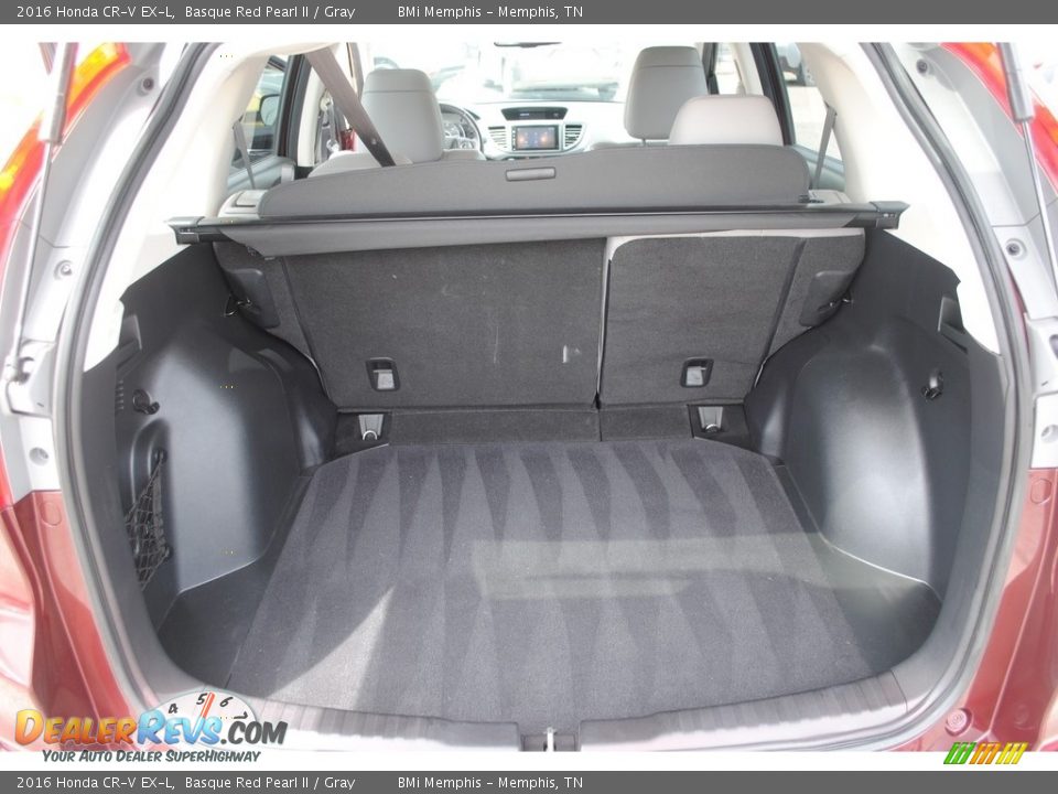 2016 Honda CR-V EX-L Basque Red Pearl II / Gray Photo #24