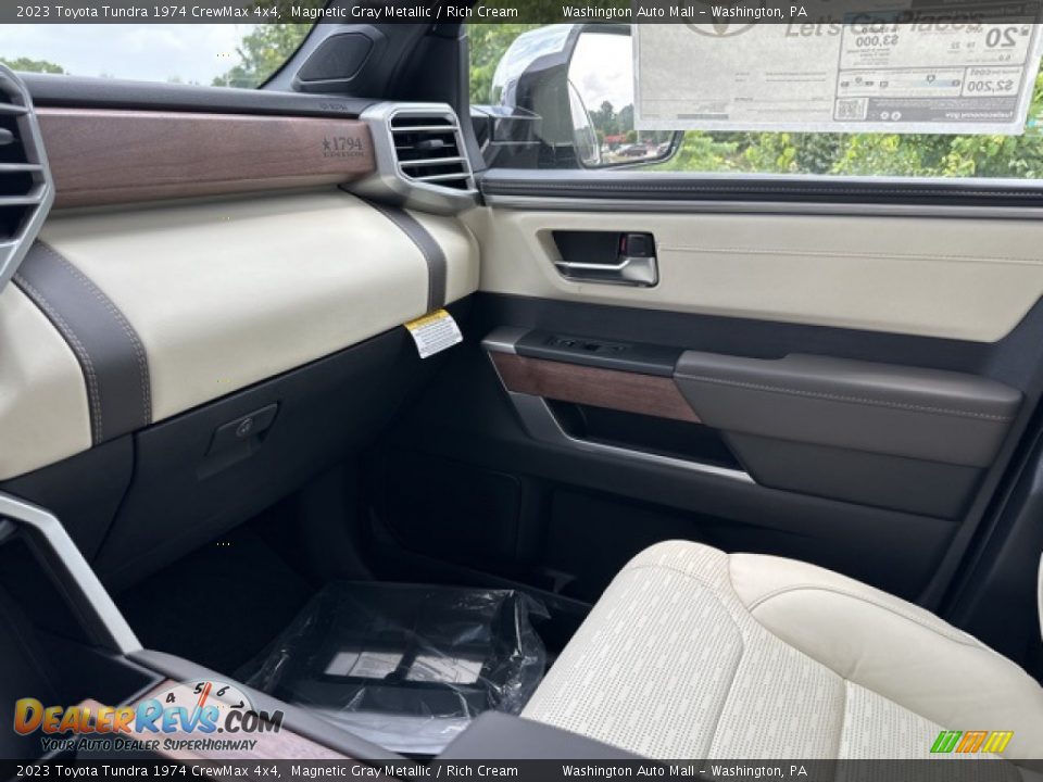 Front Seat of 2023 Toyota Tundra 1974 CrewMax 4x4 Photo #11