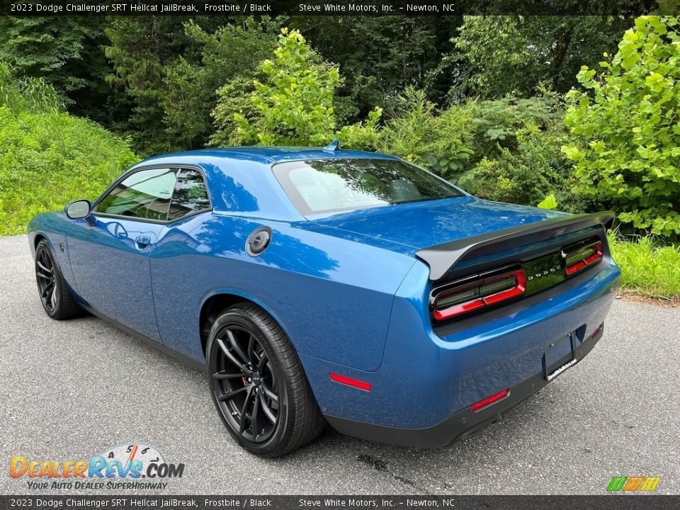 2023 Dodge Challenger SRT Hellcat JailBreak Frostbite / Black Photo #8