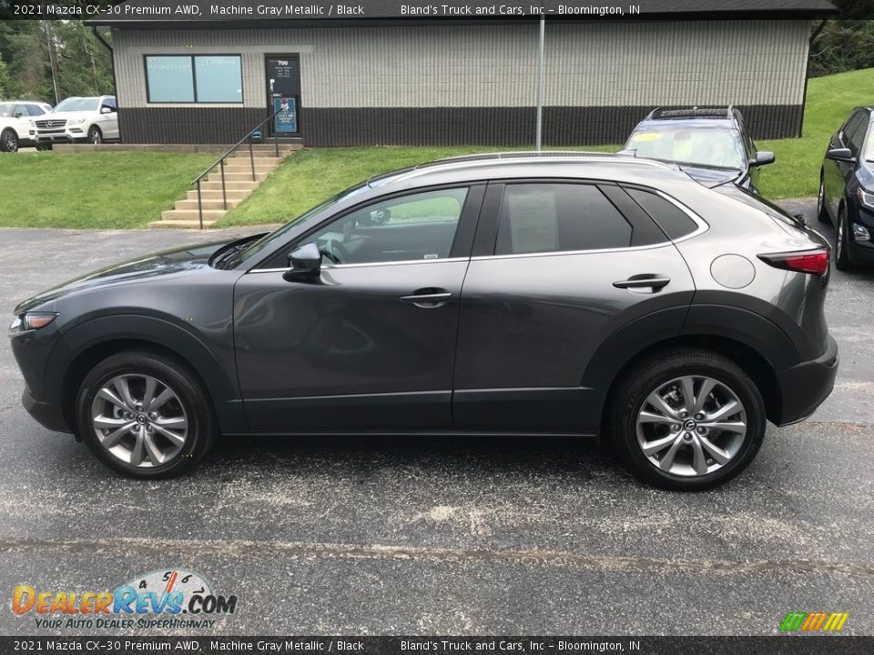 2021 Mazda CX-30 Premium AWD Machine Gray Metallic / Black Photo #1