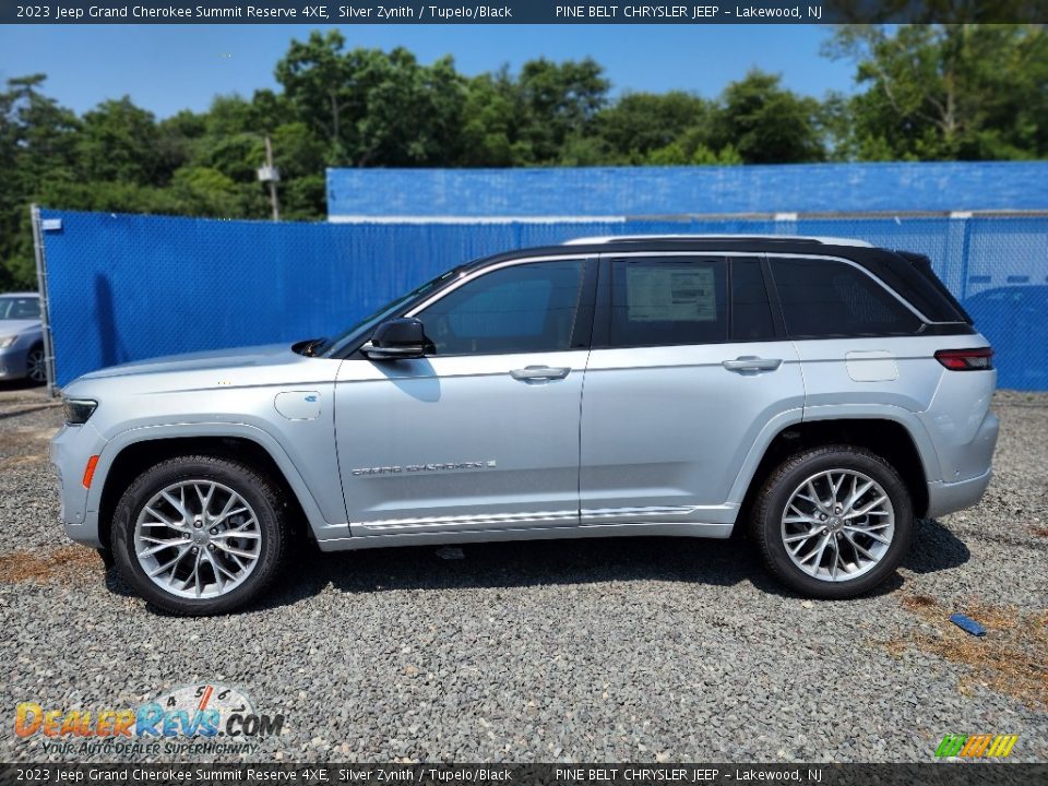 2023 Jeep Grand Cherokee Summit Reserve 4XE Silver Zynith / Tupelo/Black Photo #3