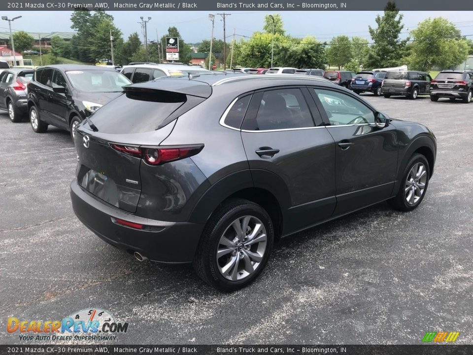 2021 Mazda CX-30 Premium AWD Machine Gray Metallic / Black Photo #6