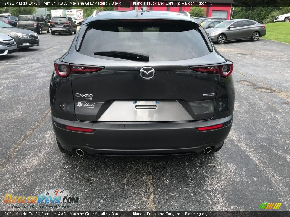 2021 Mazda CX-30 Premium AWD Machine Gray Metallic / Black Photo #7