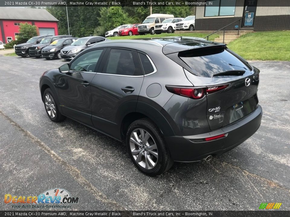 2021 Mazda CX-30 Premium AWD Machine Gray Metallic / Black Photo #9