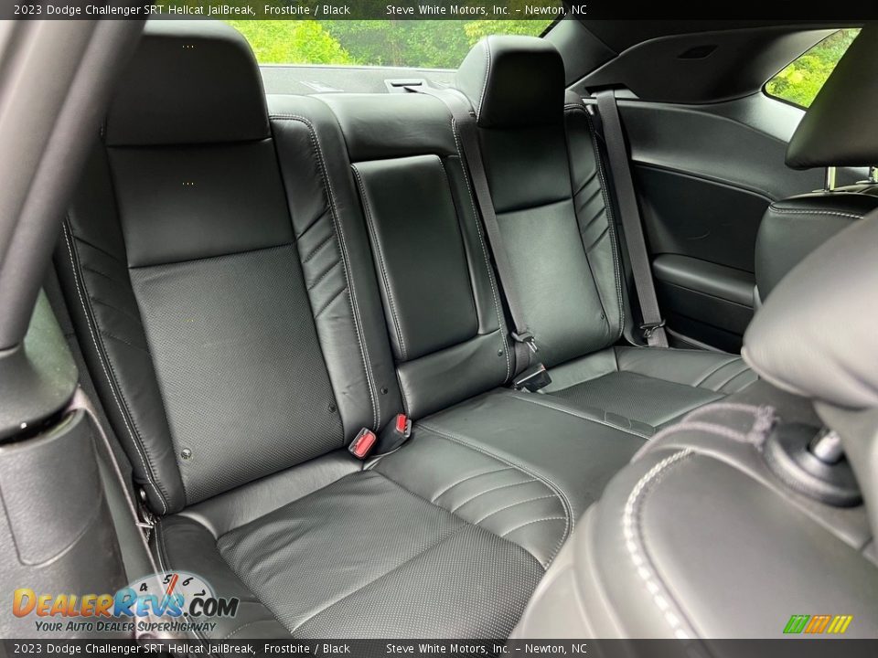 Rear Seat of 2023 Dodge Challenger SRT Hellcat JailBreak Photo #17