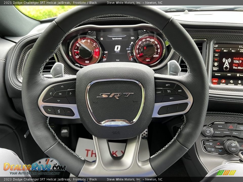 2023 Dodge Challenger SRT Hellcat JailBreak Steering Wheel Photo #21