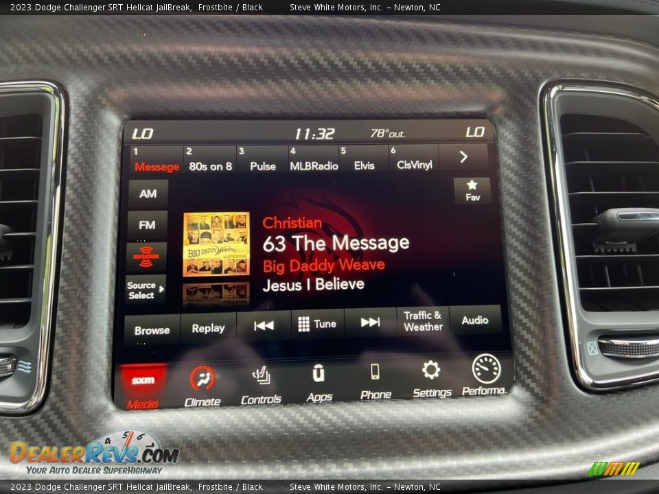 Controls of 2023 Dodge Challenger SRT Hellcat JailBreak Photo #23