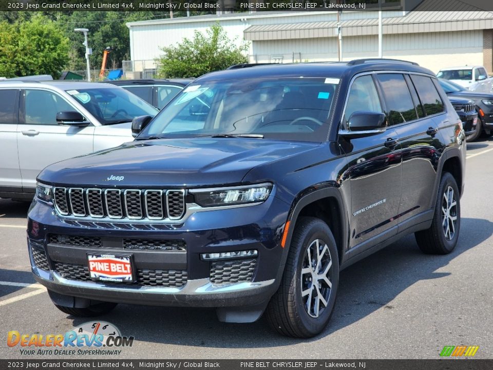 2023 Jeep Grand Cherokee L Limited 4x4 Midnight Sky / Global Black Photo #1