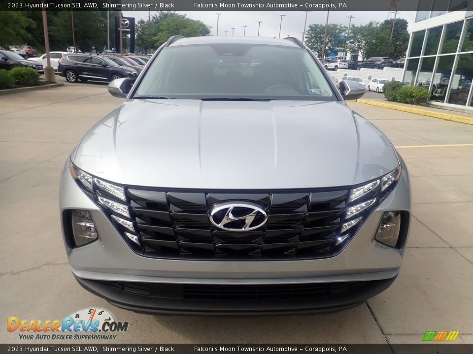 2023 Hyundai Tucson SEL AWD Shimmering Silver / Black Photo #8