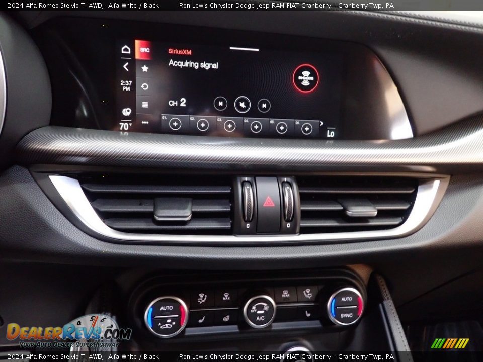 Controls of 2024 Alfa Romeo Stelvio Ti AWD Photo #14