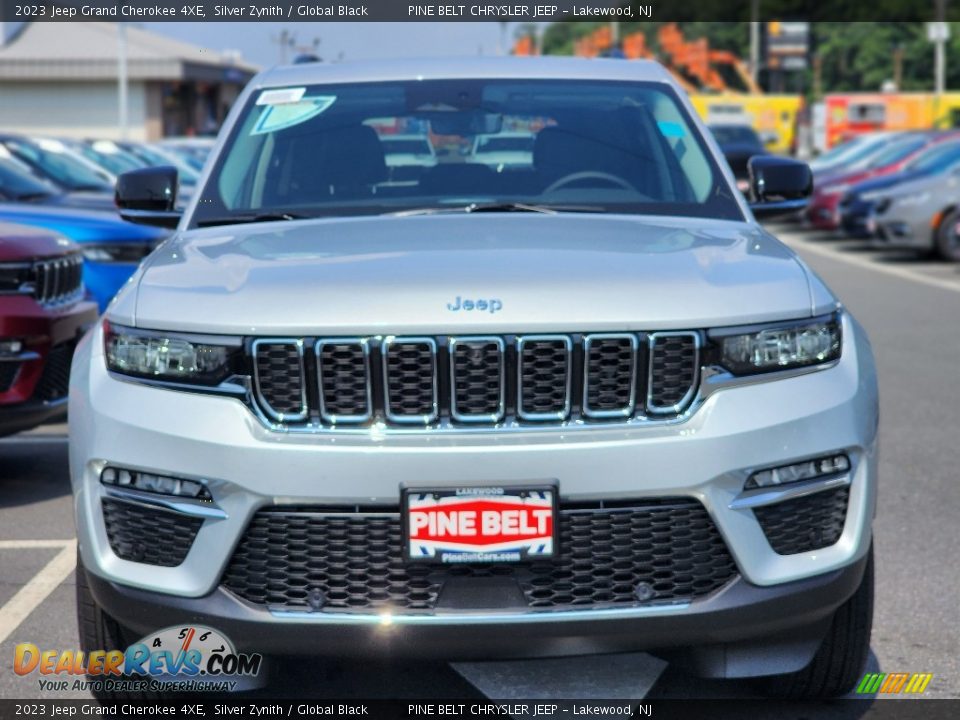 2023 Jeep Grand Cherokee 4XE Silver Zynith / Global Black Photo #2