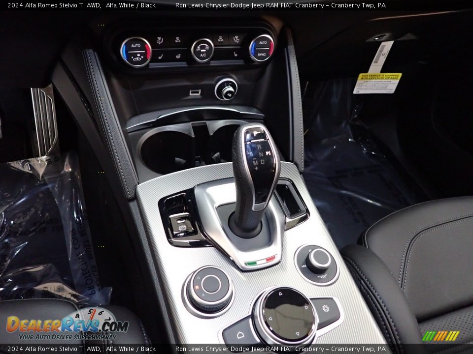 2024 Alfa Romeo Stelvio Ti AWD Shifter Photo #15