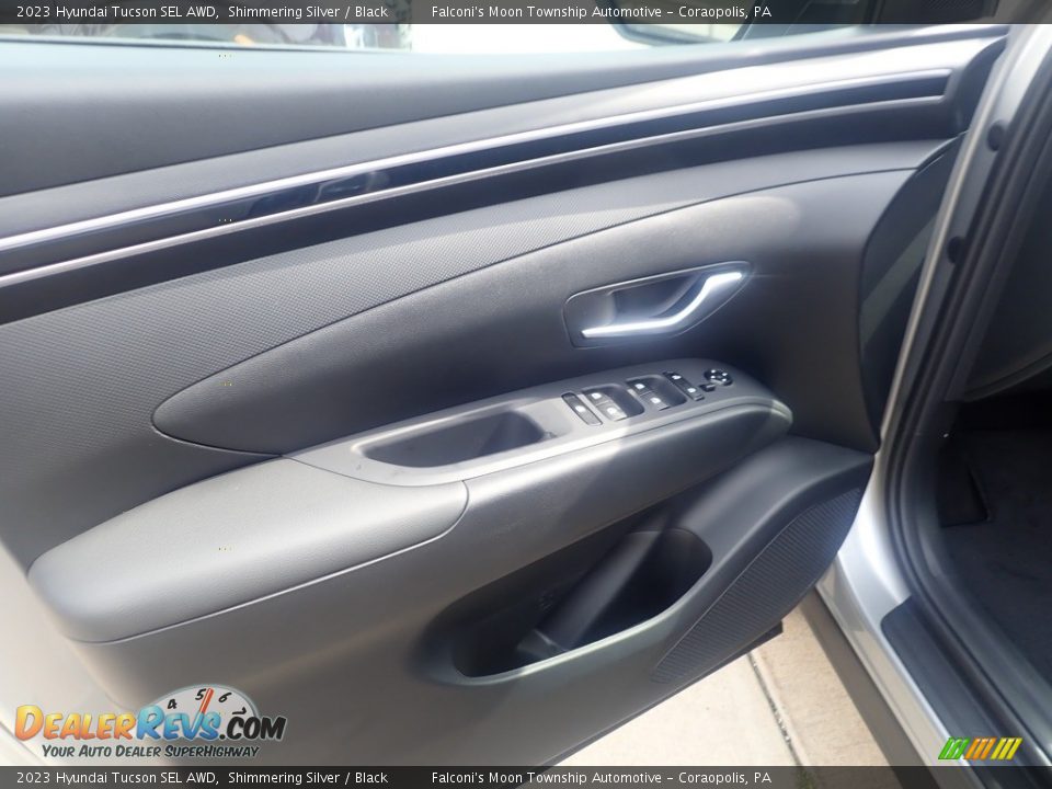 2023 Hyundai Tucson SEL AWD Shimmering Silver / Black Photo #14