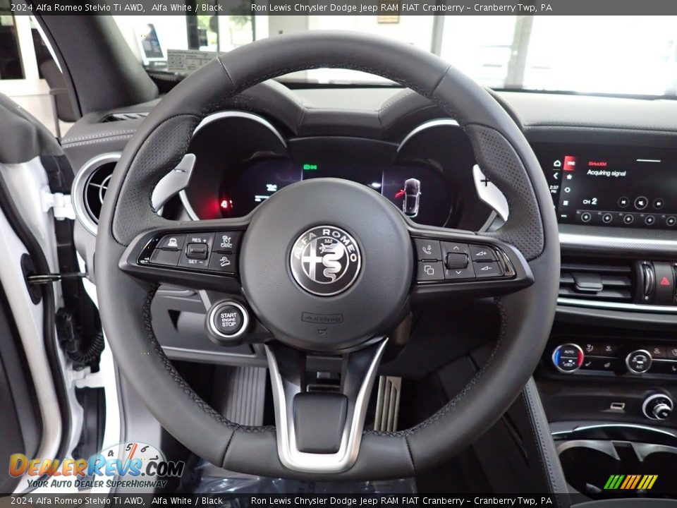 2024 Alfa Romeo Stelvio Ti AWD Steering Wheel Photo #18
