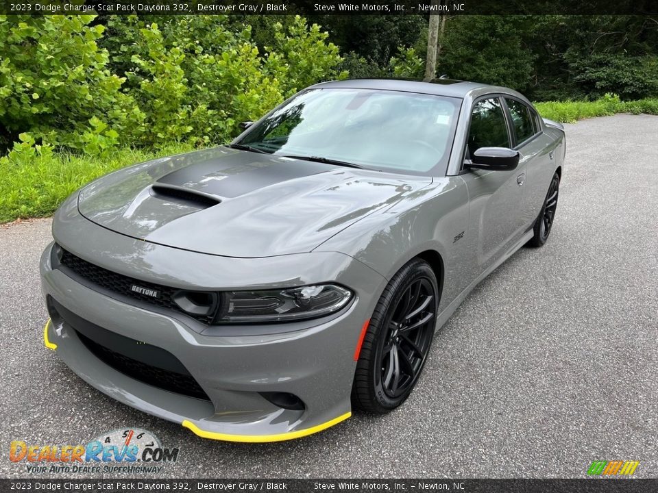 2023 Dodge Charger Scat Pack Daytona 392 Destroyer Gray / Black Photo #2