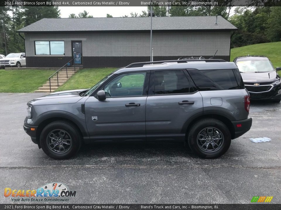 2021 Ford Bronco Sport Big Bend 4x4 Carbonized Gray Metallic / Ebony Photo #1