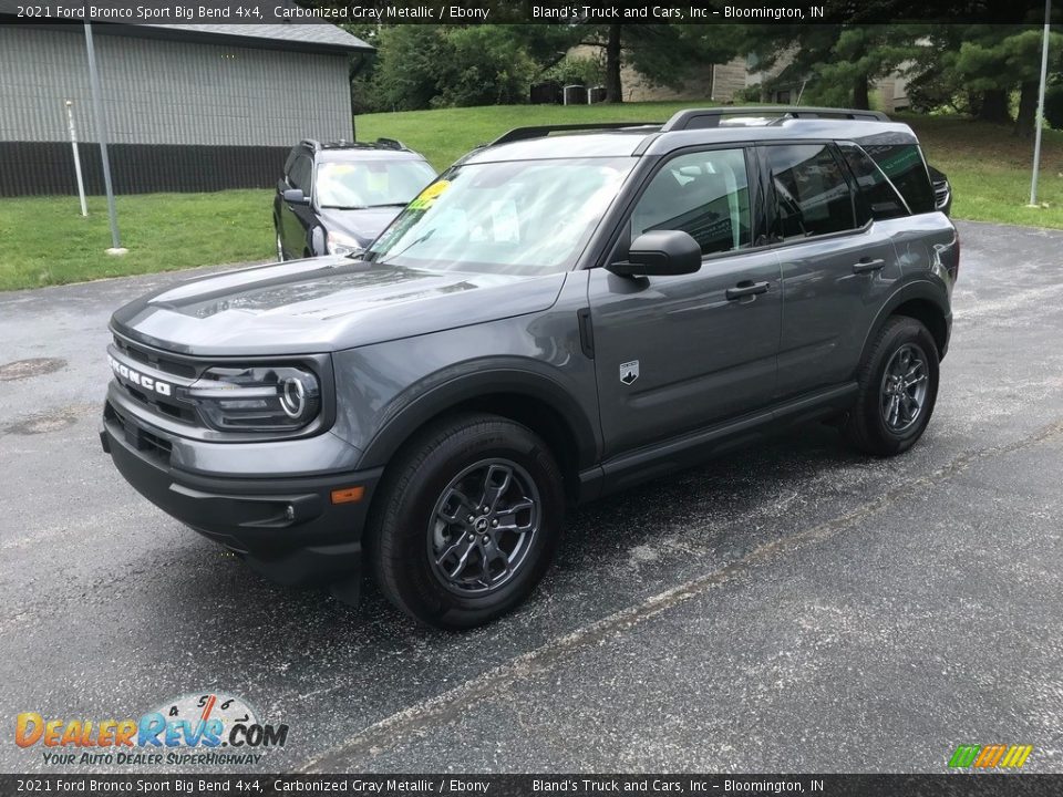 2021 Ford Bronco Sport Big Bend 4x4 Carbonized Gray Metallic / Ebony Photo #2