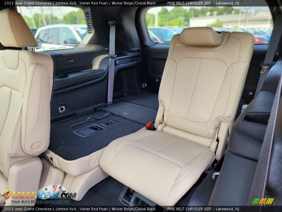 Rear Seat of 2023 Jeep Grand Cherokee L Limited 4x4 Photo #10