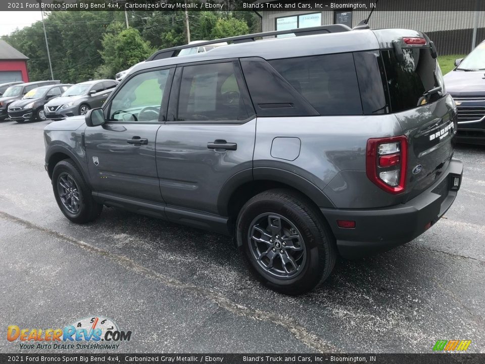 2021 Ford Bronco Sport Big Bend 4x4 Carbonized Gray Metallic / Ebony Photo #9