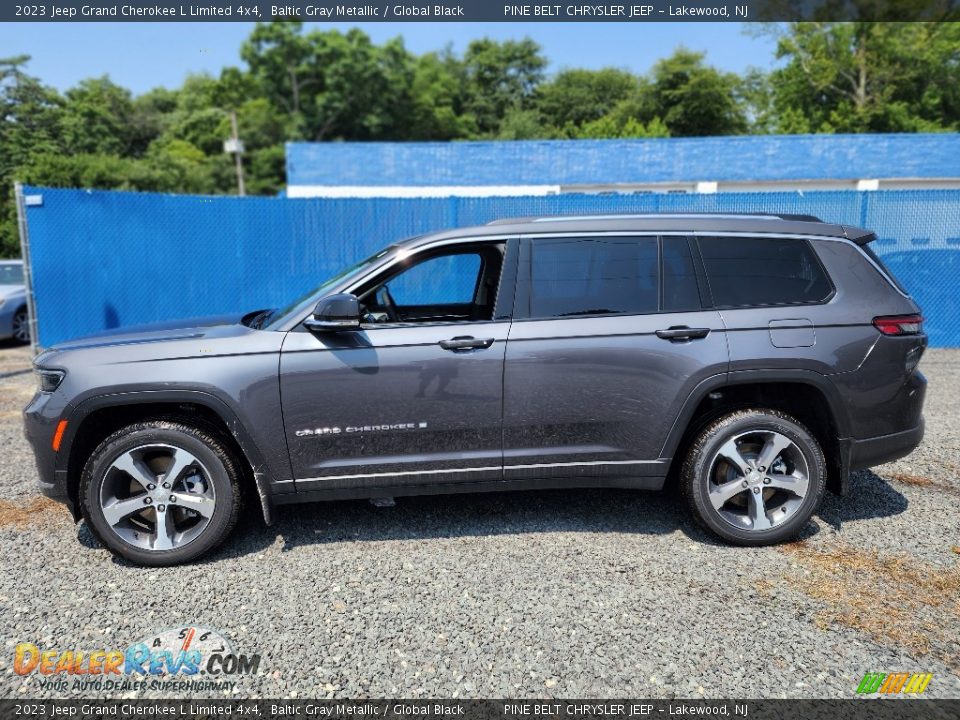 2023 Jeep Grand Cherokee L Limited 4x4 Baltic Gray Metallic / Global Black Photo #3