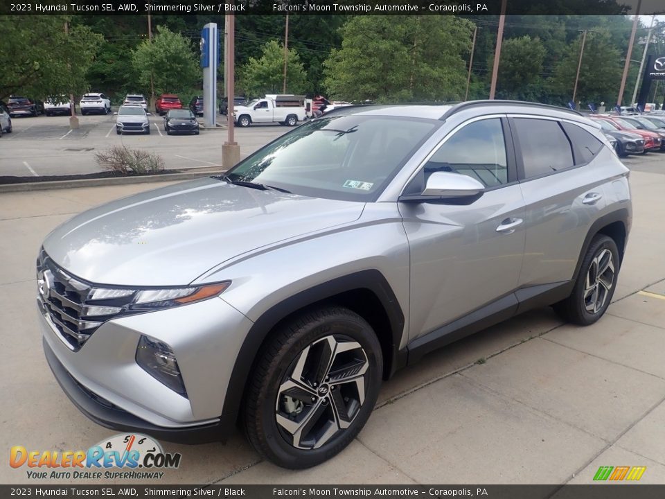 2023 Hyundai Tucson SEL AWD Shimmering Silver / Black Photo #7