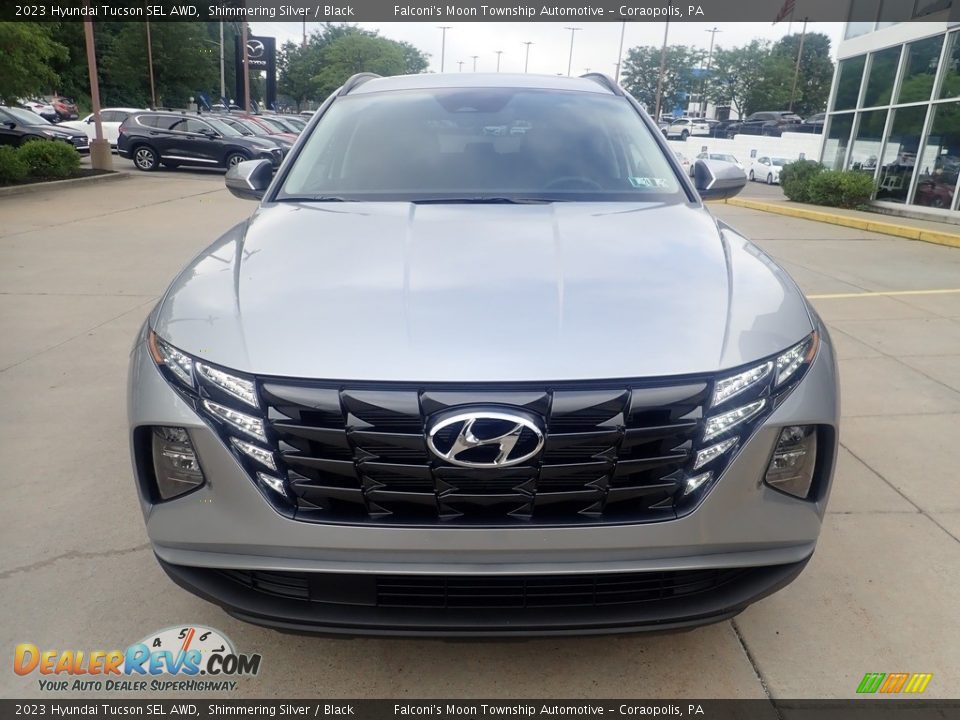 2023 Hyundai Tucson SEL AWD Shimmering Silver / Black Photo #8