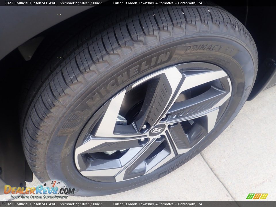 2023 Hyundai Tucson SEL AWD Shimmering Silver / Black Photo #10