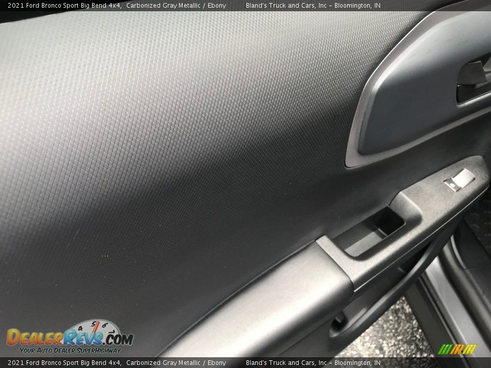 2021 Ford Bronco Sport Big Bend 4x4 Carbonized Gray Metallic / Ebony Photo #27
