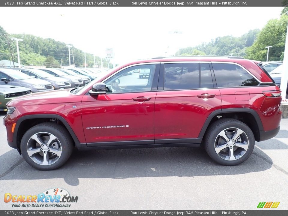 Velvet Red Pearl 2023 Jeep Grand Cherokee 4XE Photo #2