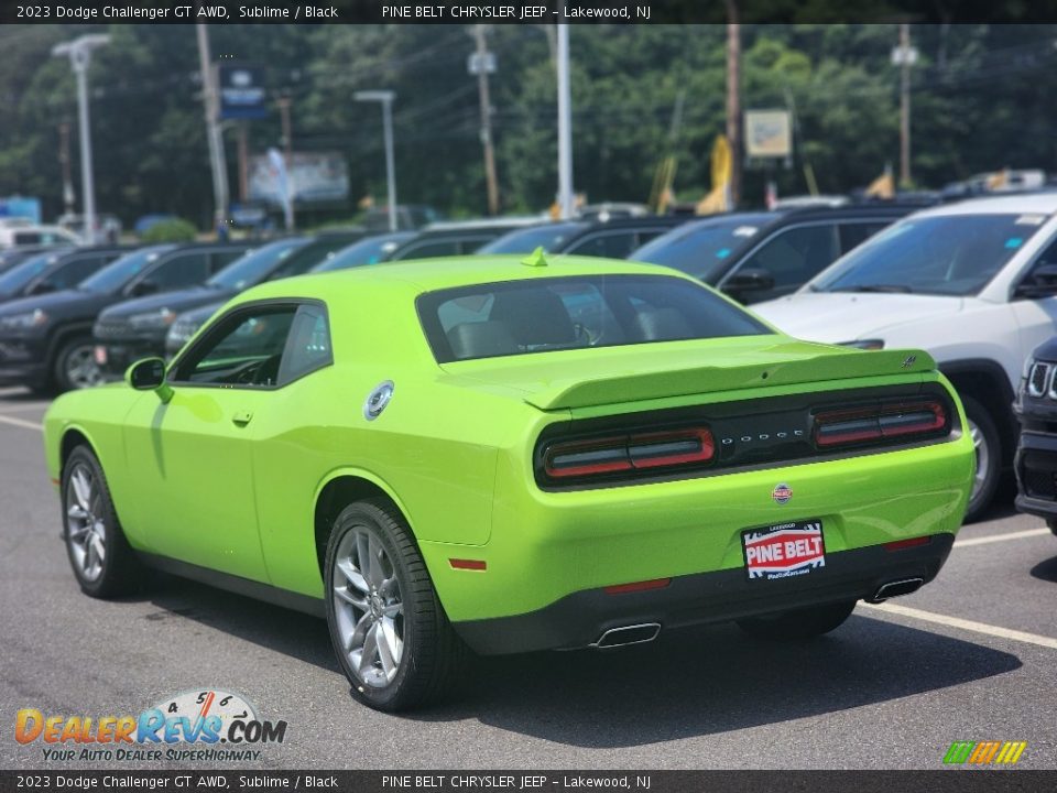 2023 Dodge Challenger GT AWD Sublime / Black Photo #4