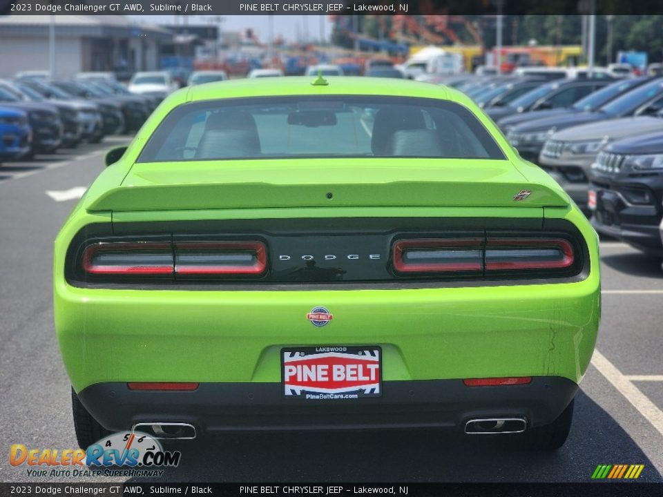 2023 Dodge Challenger GT AWD Sublime / Black Photo #6