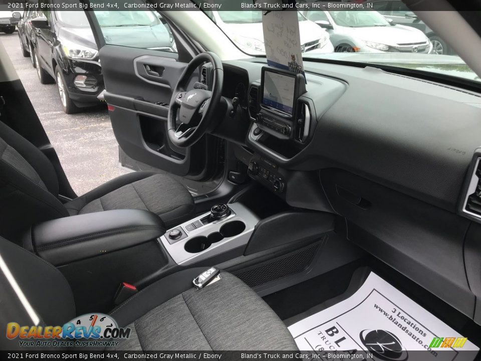 2021 Ford Bronco Sport Big Bend 4x4 Carbonized Gray Metallic / Ebony Photo #32