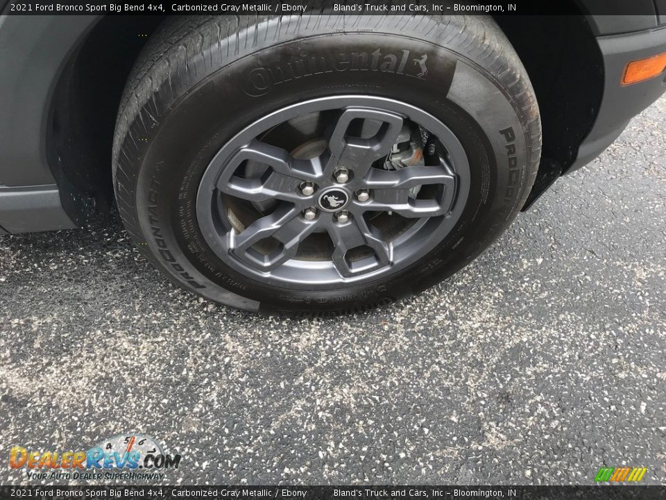 2021 Ford Bronco Sport Big Bend 4x4 Carbonized Gray Metallic / Ebony Photo #33