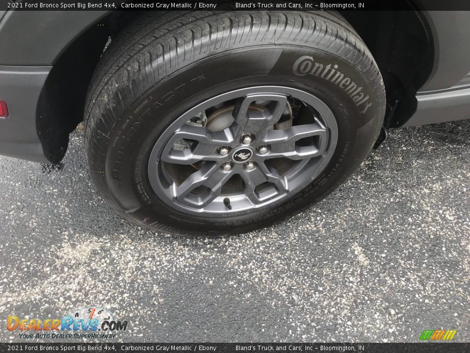 2021 Ford Bronco Sport Big Bend 4x4 Carbonized Gray Metallic / Ebony Photo #34