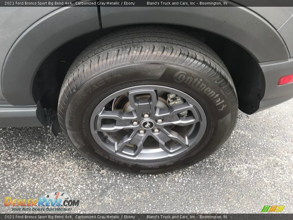 2021 Ford Bronco Sport Big Bend 4x4 Carbonized Gray Metallic / Ebony Photo #35