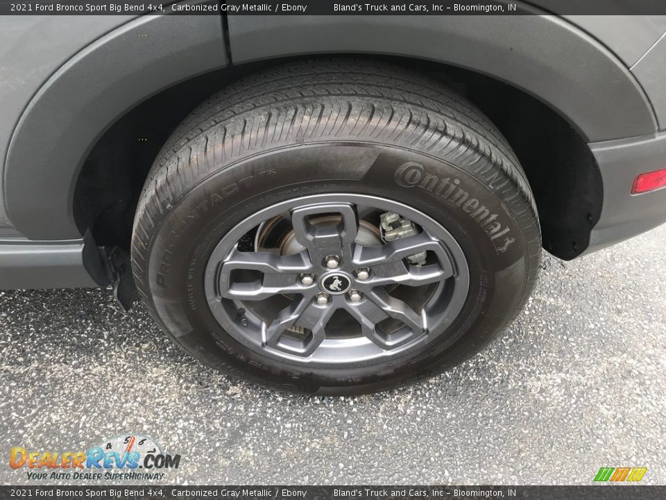 2021 Ford Bronco Sport Big Bend 4x4 Carbonized Gray Metallic / Ebony Photo #35