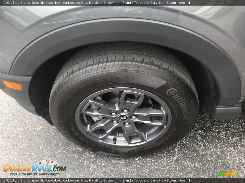2021 Ford Bronco Sport Big Bend 4x4 Carbonized Gray Metallic / Ebony Photo #36