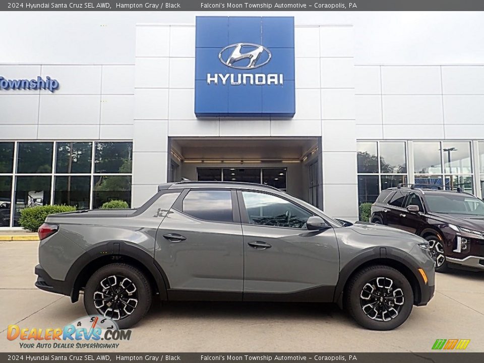 2024 Hyundai Santa Cruz SEL AWD Hampton Gray / Black Photo #1