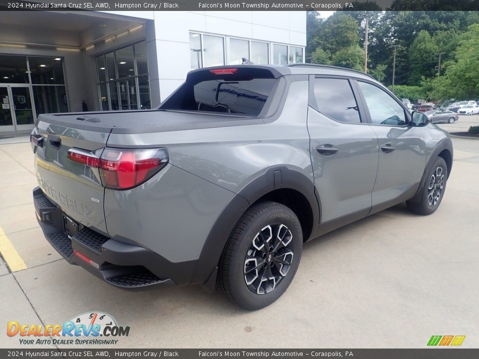 2024 Hyundai Santa Cruz SEL AWD Hampton Gray / Black Photo #2